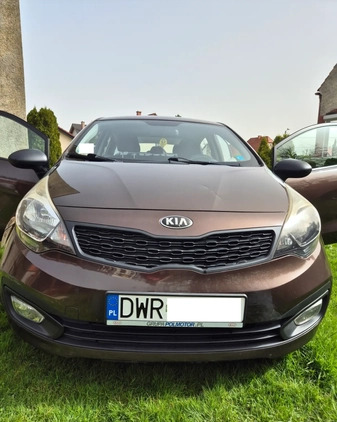 Kia Rio cena 26900 przebieg: 165000, rok produkcji 2013 z Wrocław małe 106